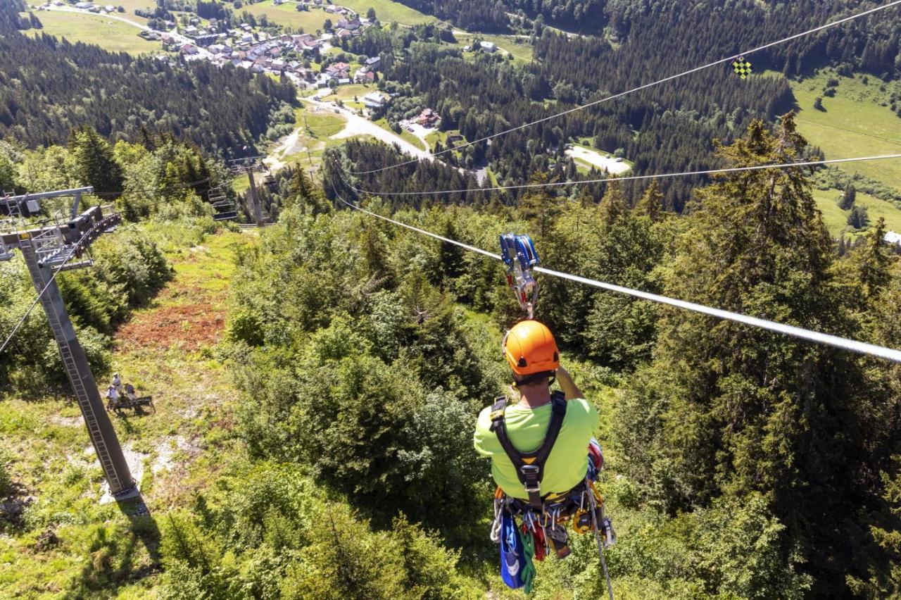 Gite Avec Terrasse Et Belle Vue - Chaletnelda Com Lamoura Eksteriør bilde