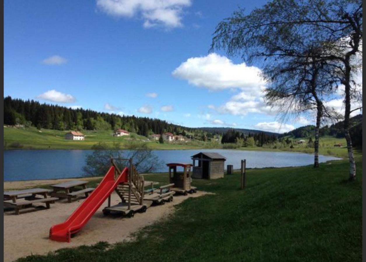 Gite Avec Terrasse Et Belle Vue - Chaletnelda Com Lamoura Eksteriør bilde