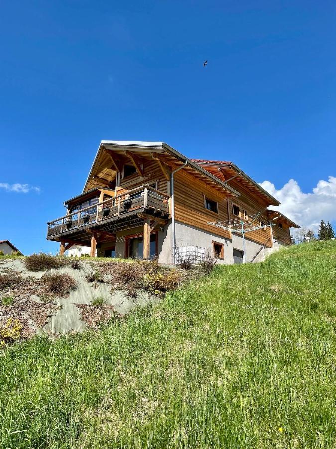 Gite Avec Terrasse Et Belle Vue - Chaletnelda Com Lamoura Eksteriør bilde
