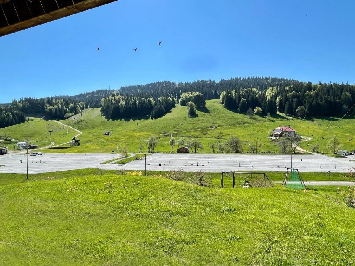 Gite Avec Terrasse Et Belle Vue - Chaletnelda Com Lamoura Eksteriør bilde