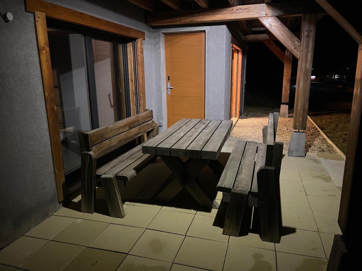 Gite Avec Terrasse Et Belle Vue - Chaletnelda Com Lamoura Eksteriør bilde