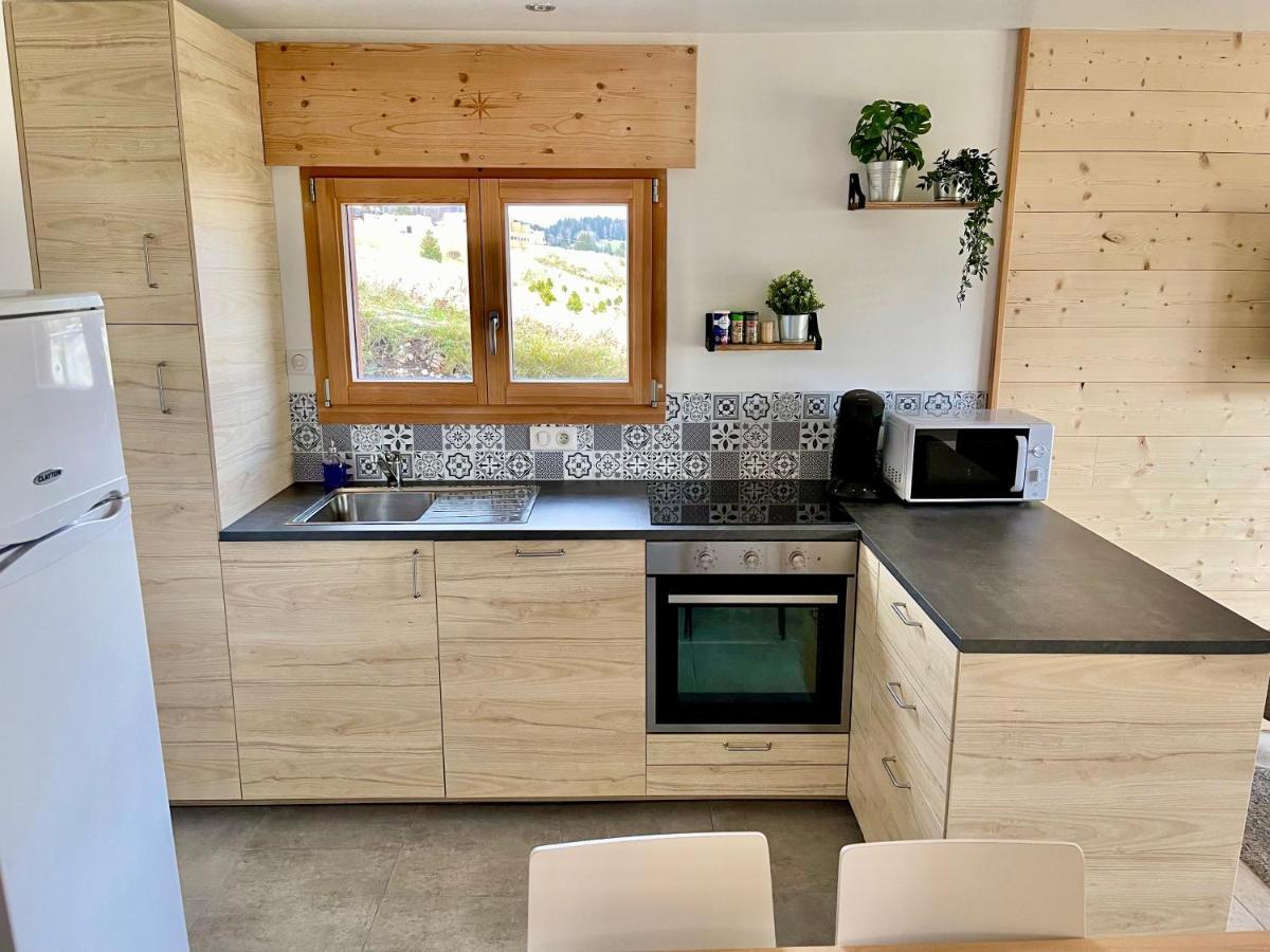 Gite Avec Terrasse Et Belle Vue - Chaletnelda Com Lamoura Eksteriør bilde