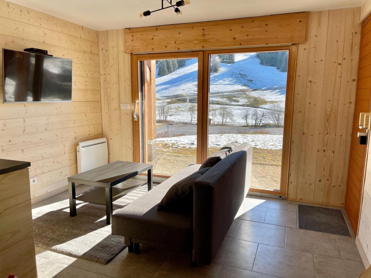 Gite Avec Terrasse Et Belle Vue - Chaletnelda Com Lamoura Eksteriør bilde