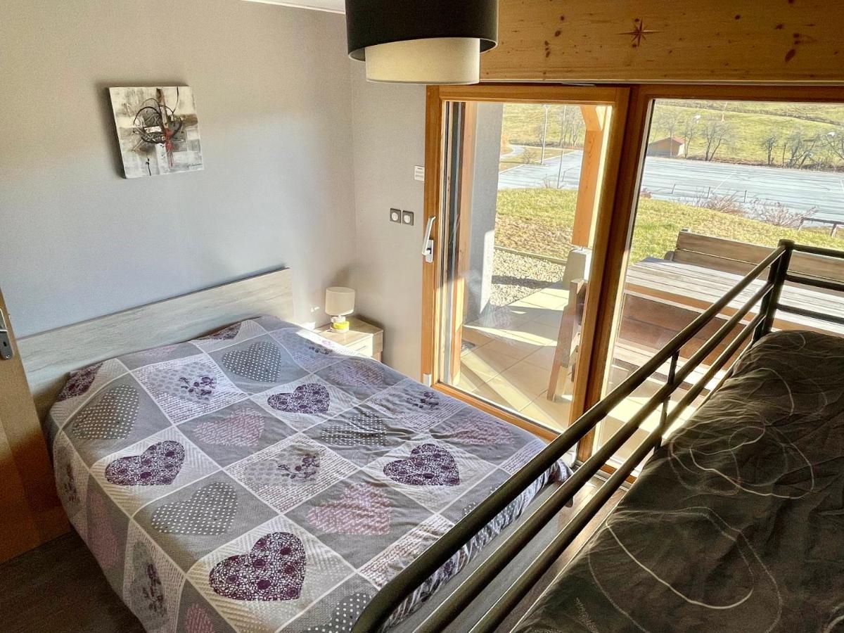 Gite Avec Terrasse Et Belle Vue - Chaletnelda Com Lamoura Eksteriør bilde