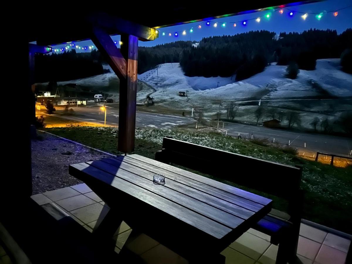 Gite Avec Terrasse Et Belle Vue - Chaletnelda Com Lamoura Eksteriør bilde